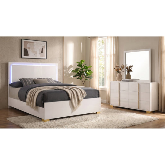 Josephine White Queen 3-Piece Bedroom Set
