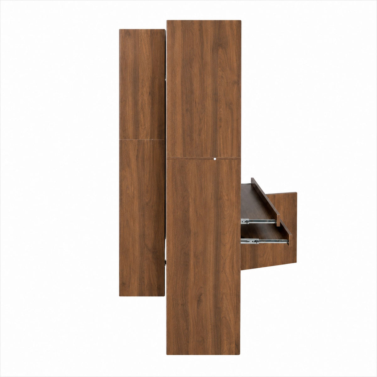 66.93 in Tall Kitchen Pantry Cabinet, Freestanding Kitchen Storage Cabinet  with multi-functional pull-out multi-tier storage shelfhelves , Tall Food Pantry Cupboard with Door