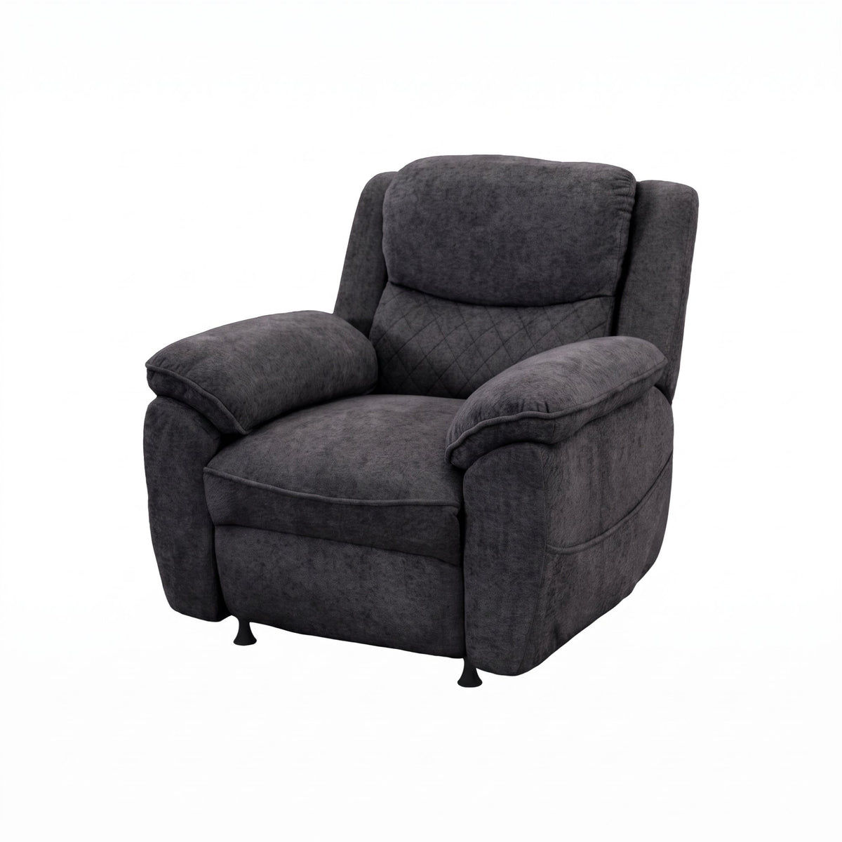 Thick Padded Single Accent Sofa Chair with Armrests, Comfort Indoor Lazy Lounge Chair for Living Room Bedroom Home
