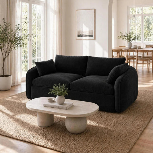 Two-seater foam sofa