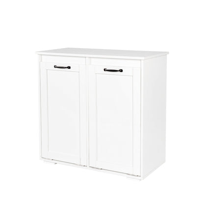 Laundry Cabinet, with 2 Removable Liner Bags