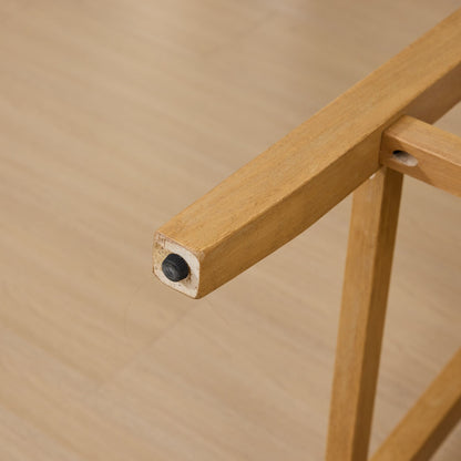 Full Solid Wood Rattan-Back Bar Stool, Matte Linen Cushion with High-Resilience Foam & S-Springs