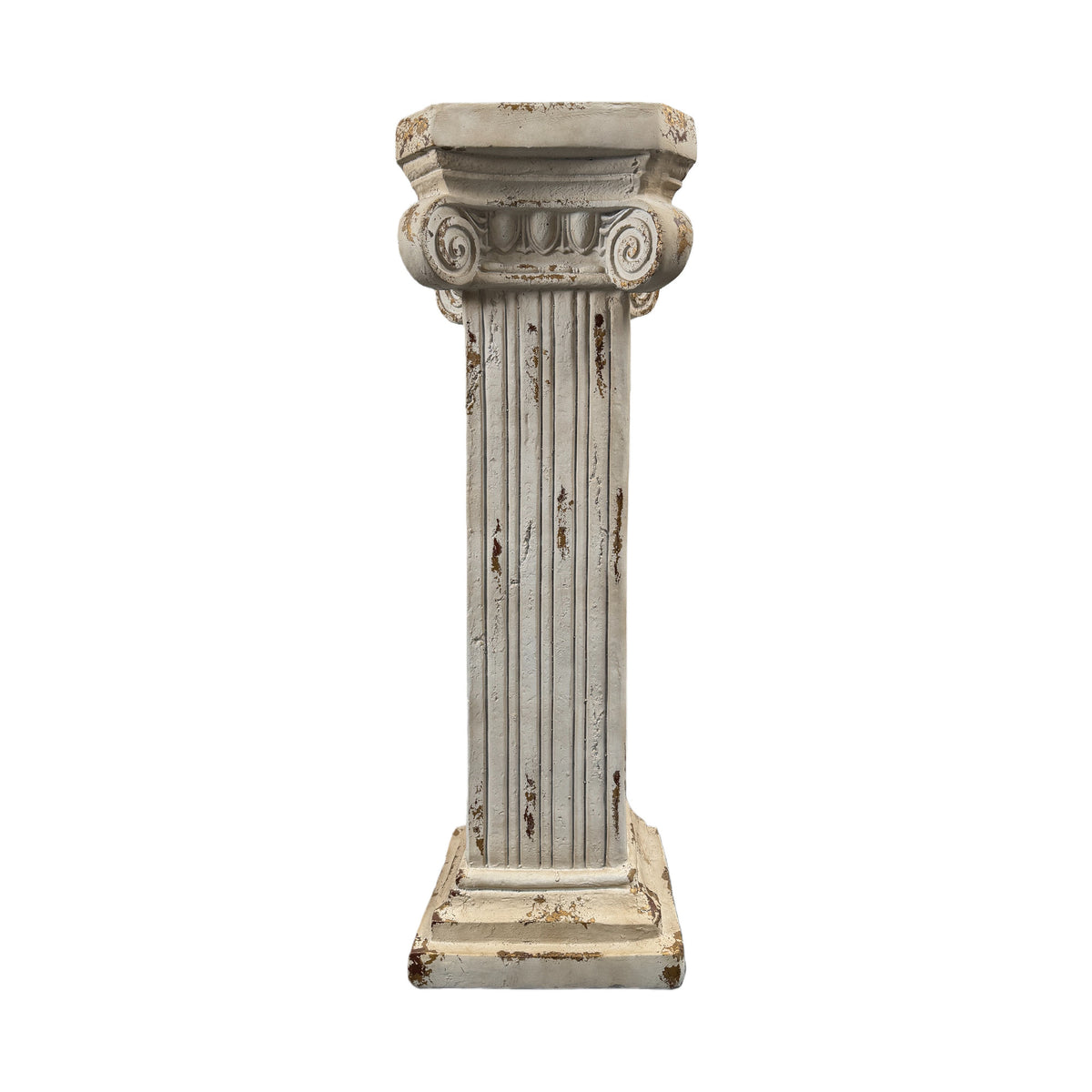 Pedestal Column Plant 38.18'' Tall Roman Column with Base Roman Pillar Greek Column Magnesium Oxide Large Size Statue Sculpture Pedestal Stand Holder for Indoor Outdoor Wedding Birthday Party Decor