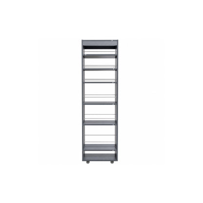 7 Tier multi-functional pull-out multi-tier storage Single-sided open shelf for Kitchen, Living Room & Narrow Spaces