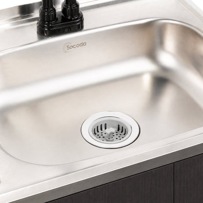 Wenge 2-Piece Kitchen Sink Cabinet Set