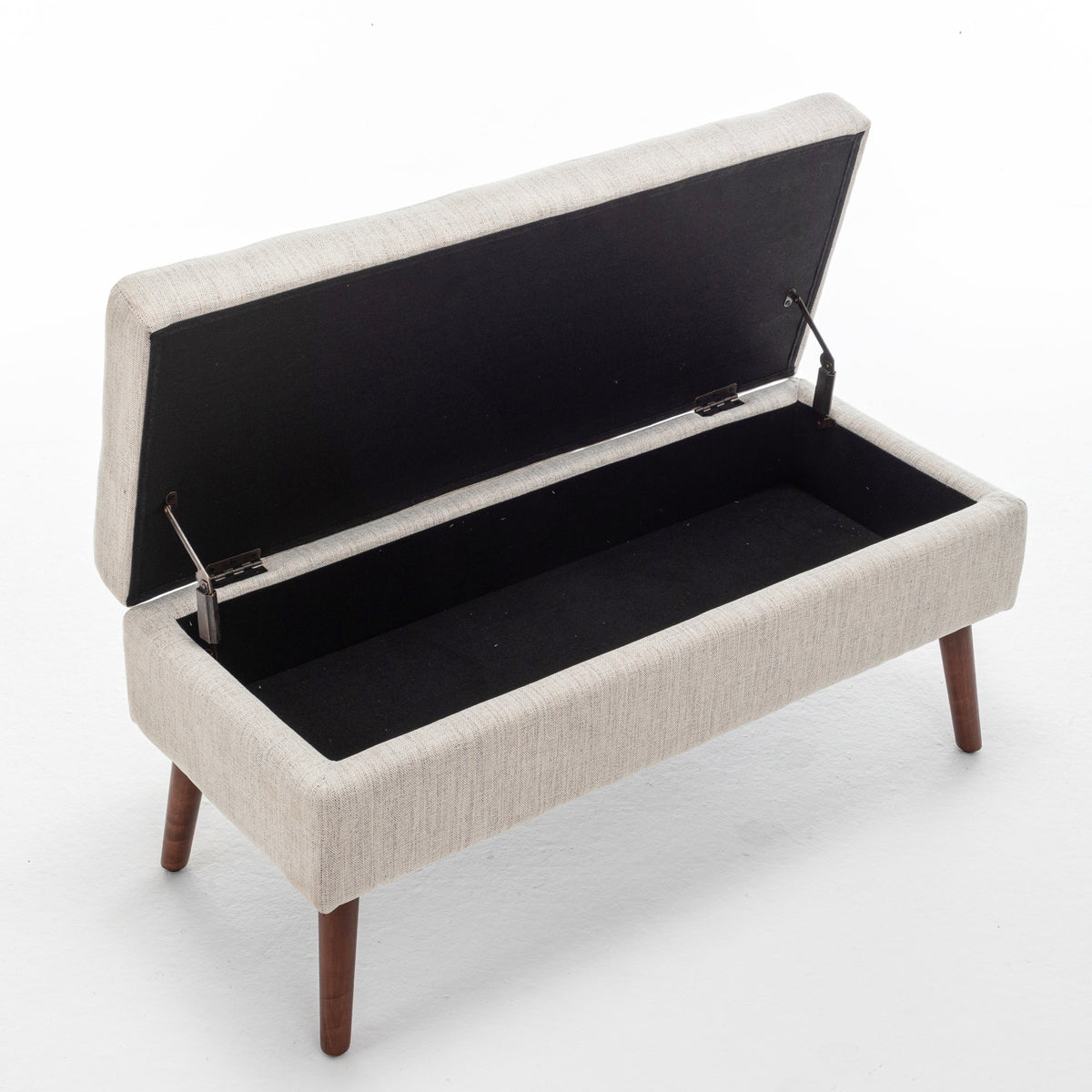 Storage Bench with Storage Bench for Bedroom End of Bed Bench Foot of Bed Bench Entryway Bench Storage Ottoman Bench 43.7" W x 18.1" D Off