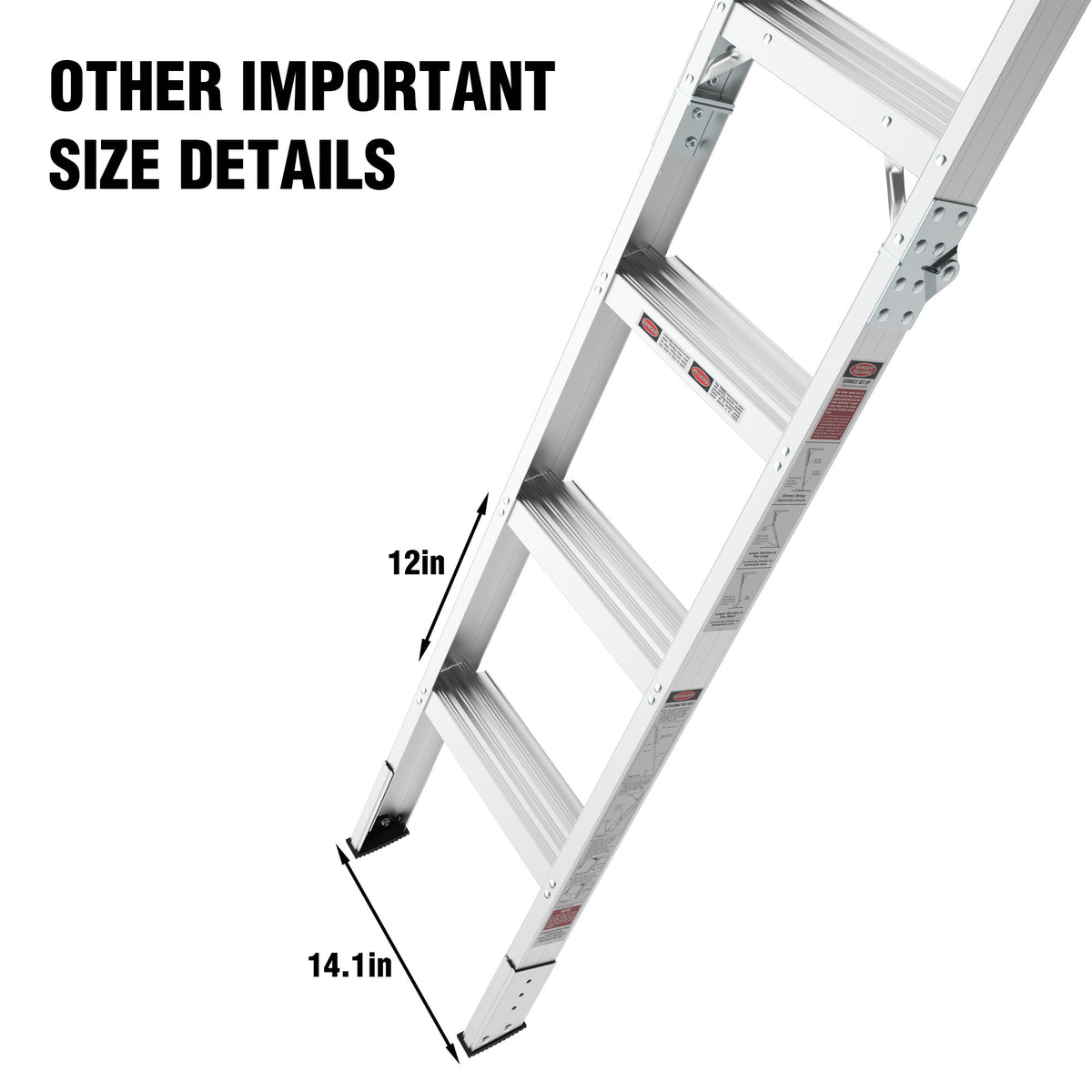 Pull-Down Aluminum Attic Ladder With Custom Fit Insulation Cover, 25 X 54 Inch Attic Stair Opening, Aluminum Foil Insulated, Zippered Combo Set