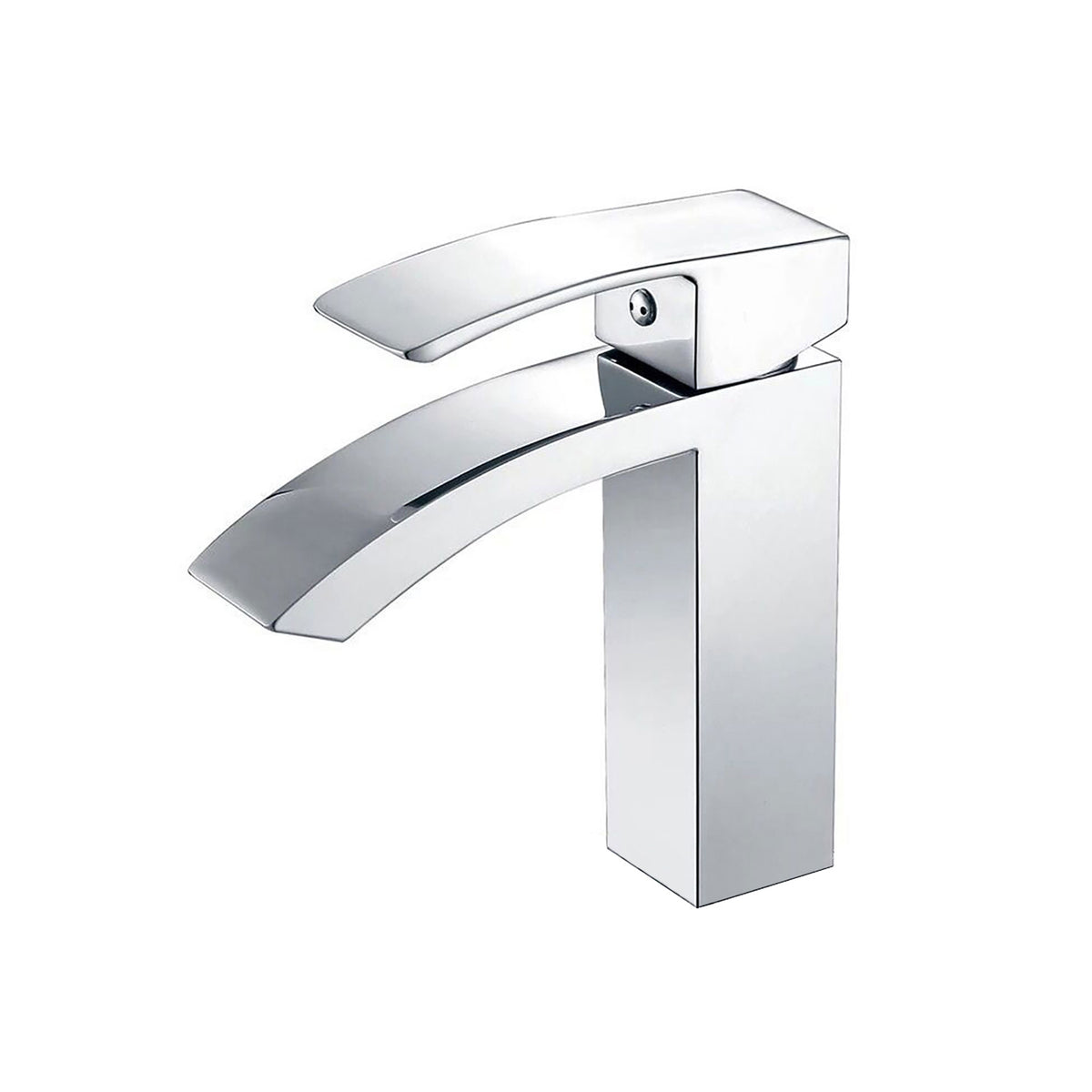 Single Hole Bathroom Faucet,Modern Single Handle Vanity Basin Faucet