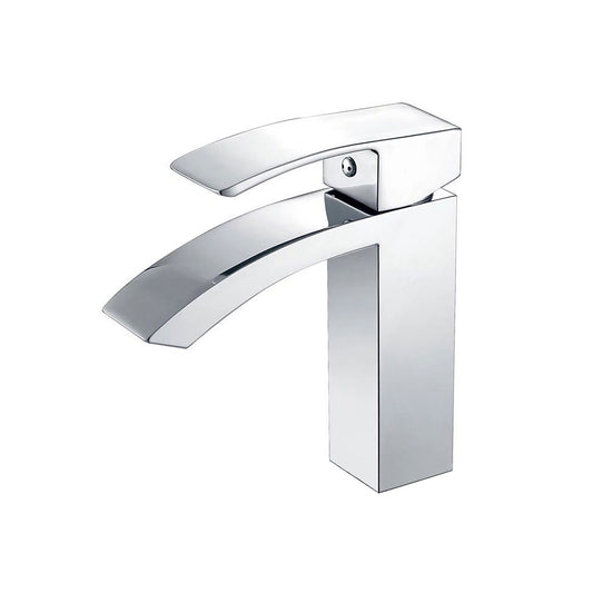 Single Hole Bathroom Faucet,Modern Single Handle Vanity Basin Faucet