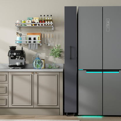 7 Tier multi-functional pull-out multi-tier storage Single-sided open shelf for Kitchen, Living Room & Narrow Spaces