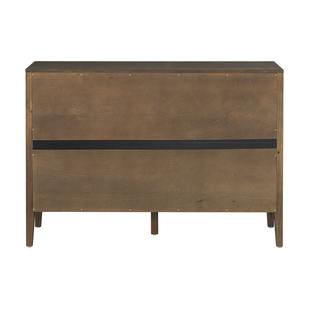 U_STYLE 47.25-Inch Farmhouse Sideboard with Pine Veneer and 2 Doors, Retro Buffet with Adjustable Feet – Model N711P410389B