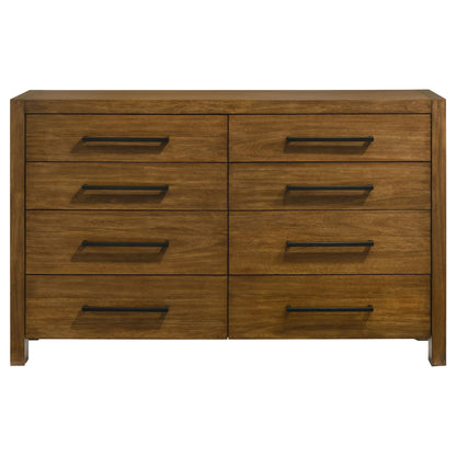 Alden Warm Brown Queen 4-Piece Bedroom Set