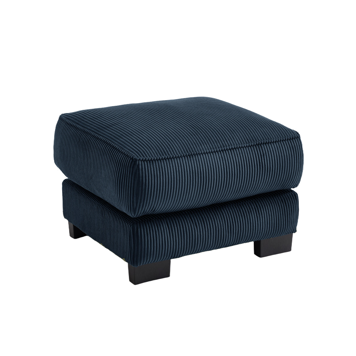 Ottoman Corduroy -Blue