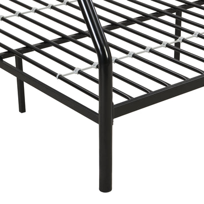 Twin Over FULL Metal Bunk Bed, No Box Spring Needed, Large Under Bed Storage, Easy Assemble