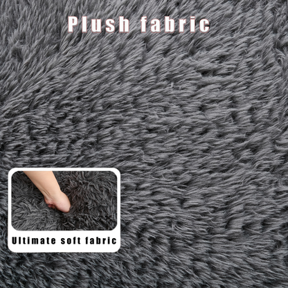 [NEW ARRIVED] [VIDEO PROVIDED] Human Dog Bed,Lazy Sofa,5-Position Adjustable Convertible,Floor Gaming Chair,bedroom, living room,Suitable for gaming, meditation,relaxation,Plush Fabric,Dark Gray