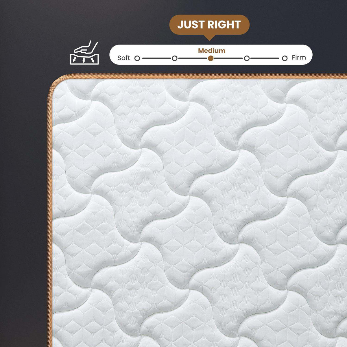 Twin Mattress, 10 Inch Plush Hybrid Mattresses with Gel Memory Foam, Fiberglass-Free Mattress in a Box, Individual Pocket Spring-Motion Isolation-Edge Support, CertiPUR-US Certified