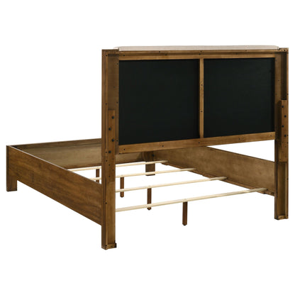 Alden Warm Brown Queen 4-Piece Bedroom Set