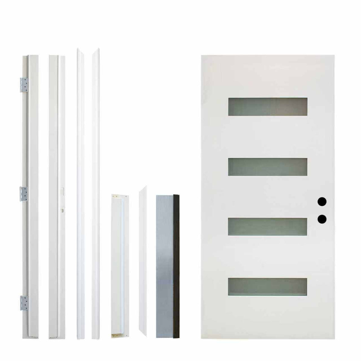 32'' x 80"Fiberglass Entry Door Frame,Left hand inswing 4-9/16 Fiberglass Door Jambs-Door frames are not sold separately