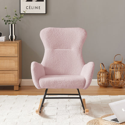 Pink Teddy Rocking Armchair