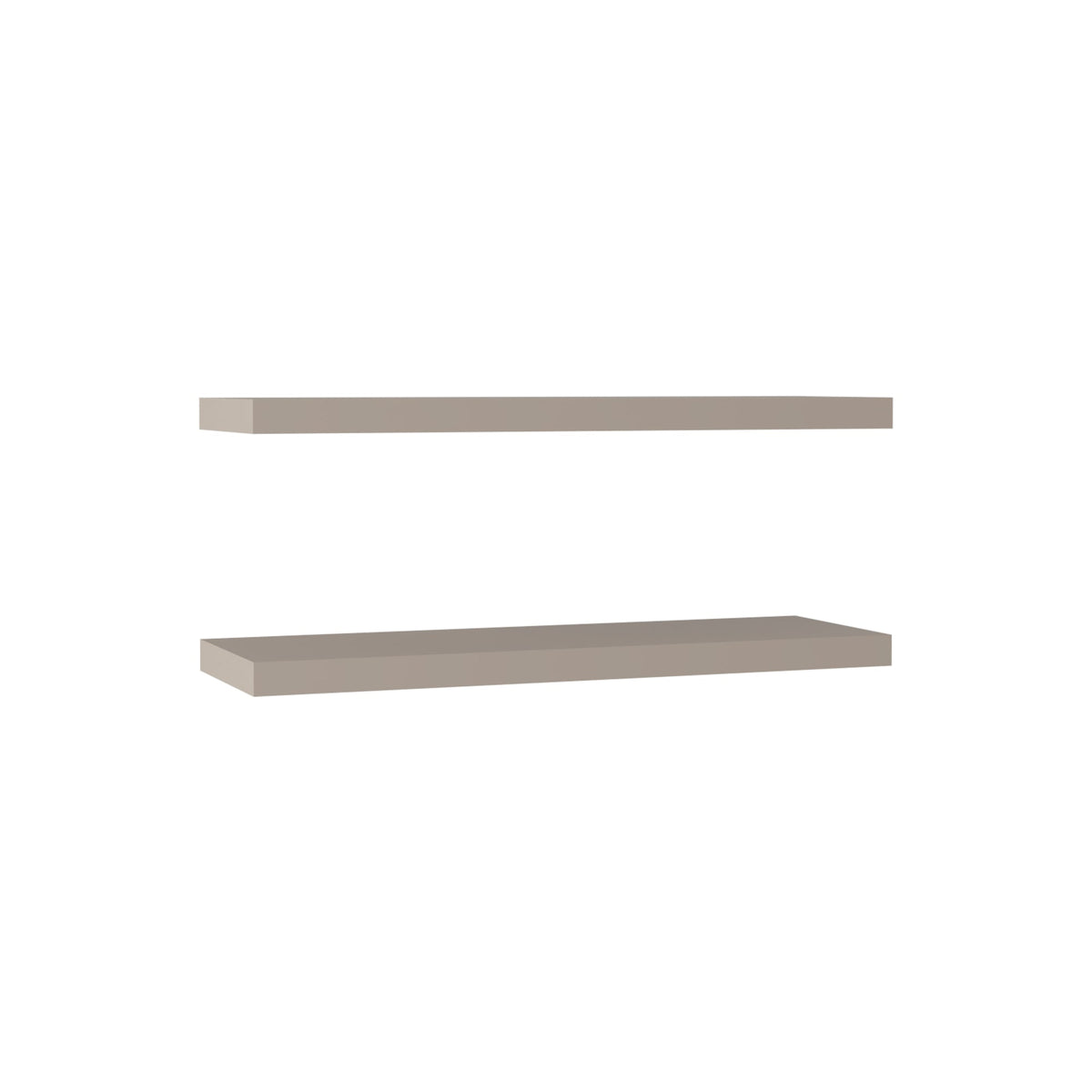 Ecco 31.5" Wide  Floating Shelves Set of 2, Shelves for Wall Decor for Bedroom, Bathroom Storage Shelves, Book Shelves for Living Room – Model B070P234344