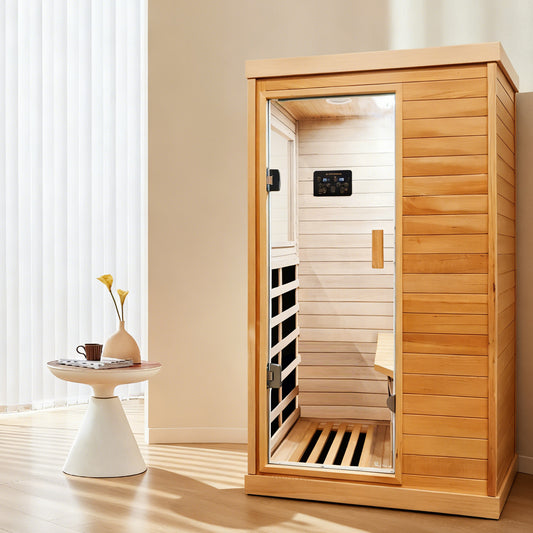 infrared sauna room single room