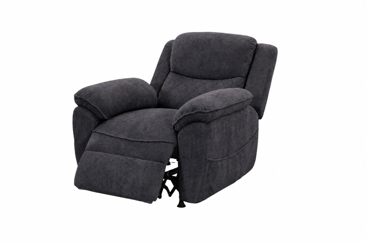 Thick Padded Single Accent Sofa Chair with Armrests, Comfort Indoor Lazy Lounge Chair for Living Room Bedroom Home