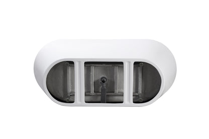 59" Acrylic Freestanding Bathtub, Stand Alone Soaking Tub, Glossy White Acrylic, Toe-tap Chrome Drain, cUPC Certified