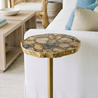 Champaign 10" Round Accent Table