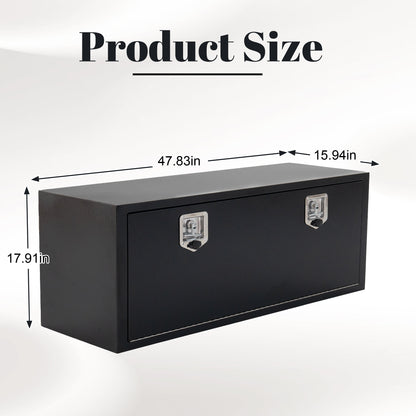 48"x16"x18"Steel Trailer Tongue Box