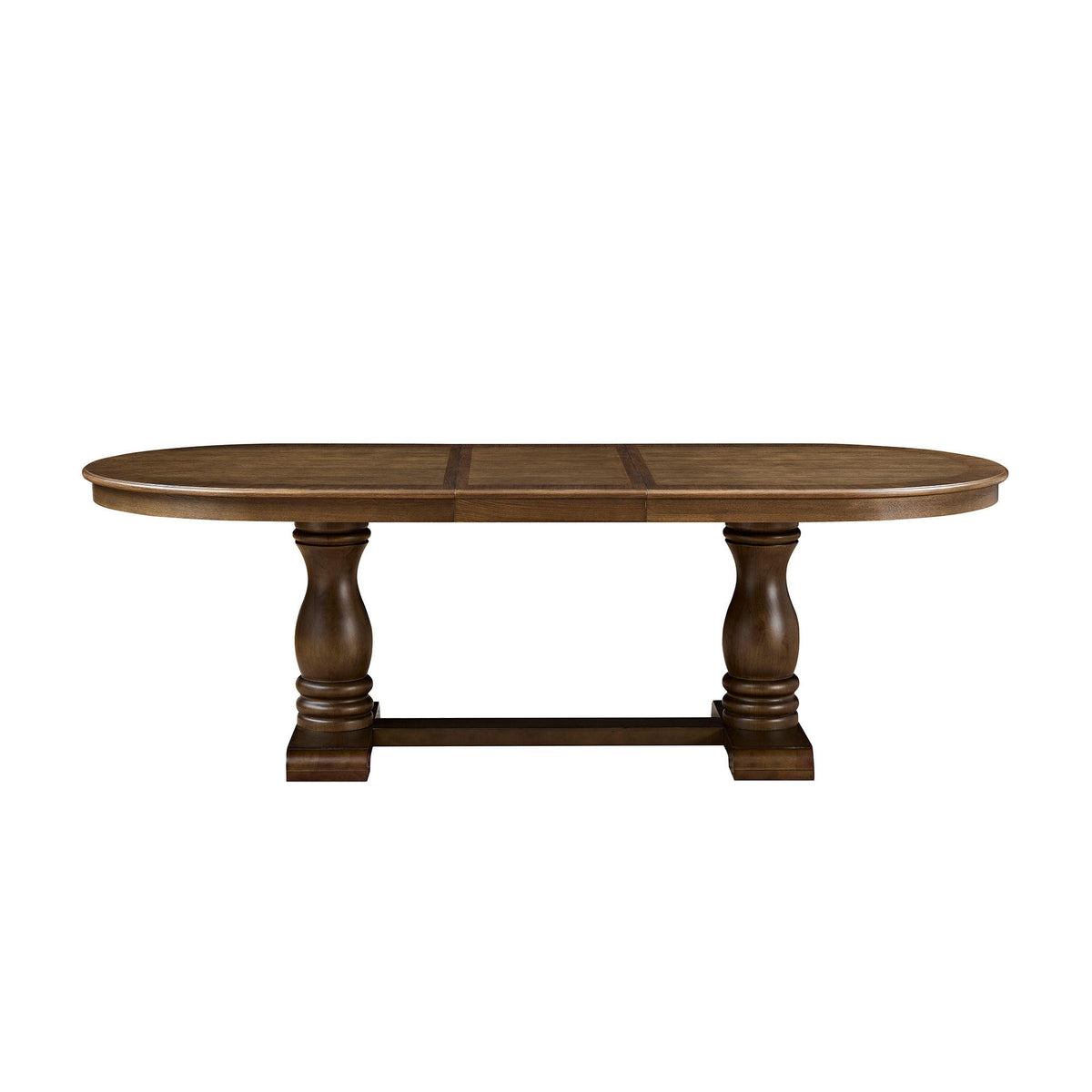 94.09 Inch Extendable Wooden Dining Table for 6 Persons,Long Expandable Curved Dining Table,Mid Century Modern Large Kitchen Table for Living Room,Restaurant(Same Sku;W2582P205311)