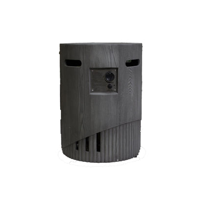 32000 BTU, CSA Certification Diameter 20 Inch Round Outdoor Gas Fire Pit,Contain 2.5kg Lava Stone And Rainproof Cover,Magnesium Oxide Cultured Stone Surface Finished,, More Suitable for Outdoor Garden