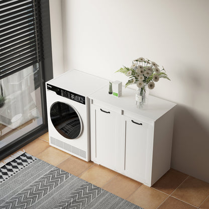 Laundry Cabinet, with 2 Removable Liner Bags