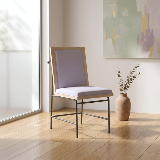 Modern Style Upholstered Dining Chairs Set of 2