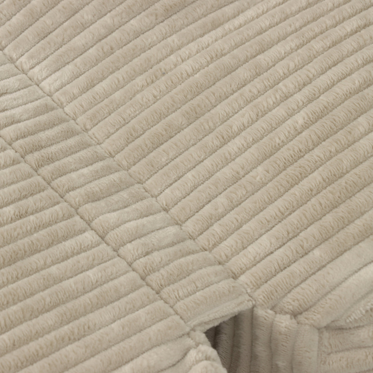 62.9"Corduroy Fabric Beanbag Couch for Living Room, Bedroom & Dorm, Cozy Fluffy Cloud Mini Couch-Corduroy-Camel