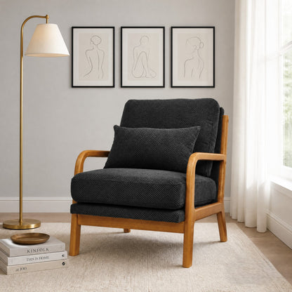 Wooden Lounge Chair