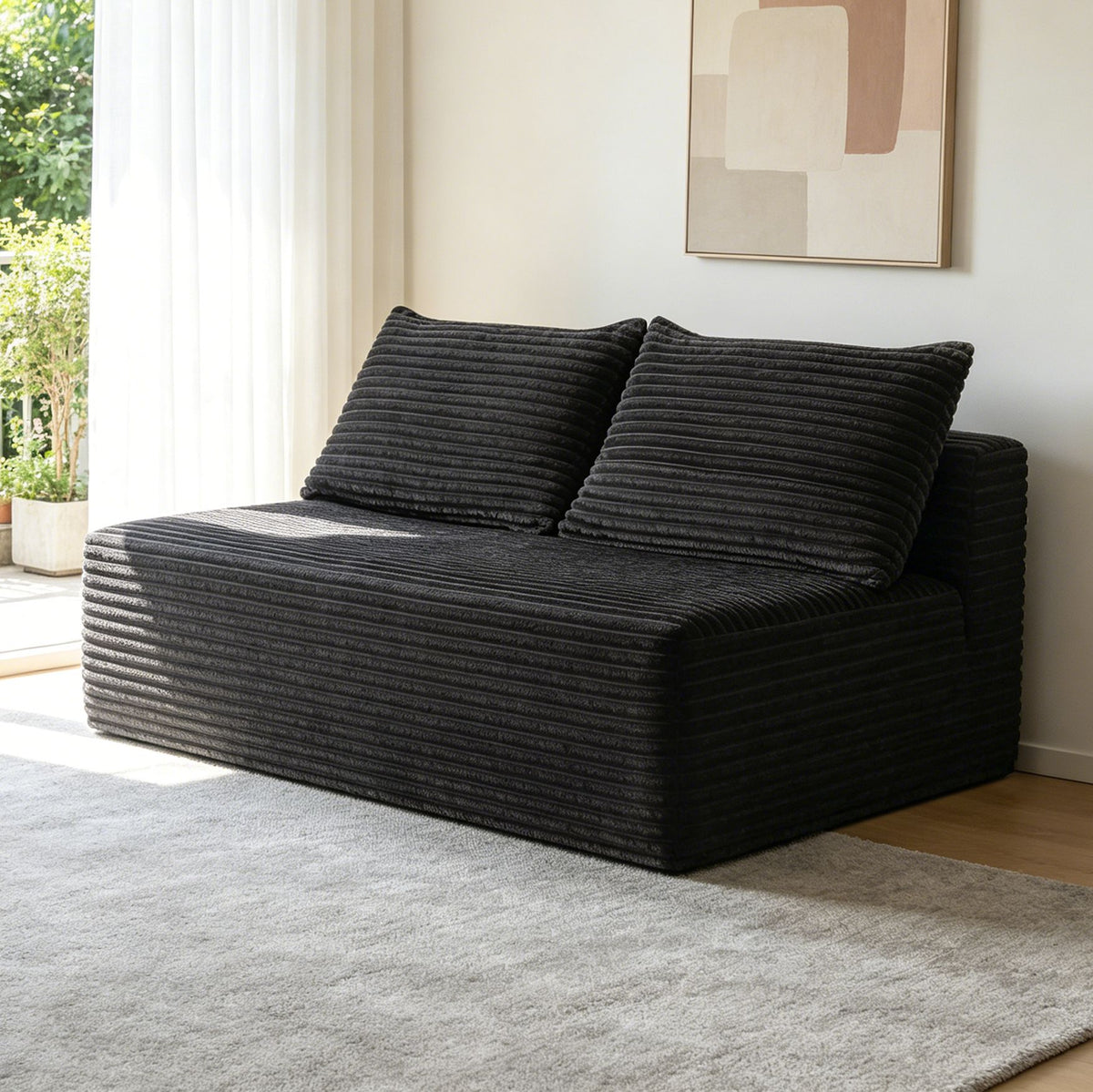New-69'Cloud Sectional Couch, L-Shape Chaise with R-Shape Chaise with Deep Seat and Comfortable 2 Seater Couch for Modern Living Room