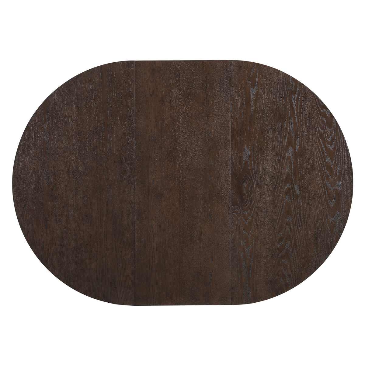 TOPMAX Modern 5-Piece Extendable Round Dining Table Set with 16.2inch Removable Leaf for Small Places, Espresso