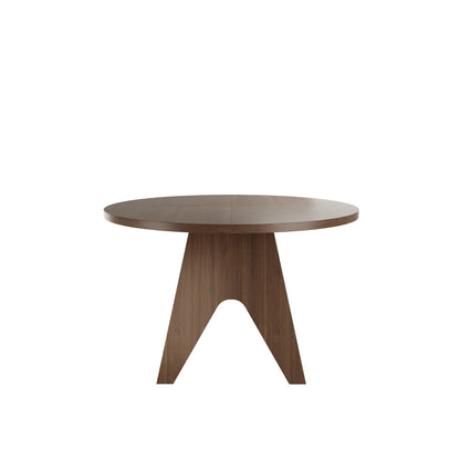 46.8' Round Dining Table-Walnut