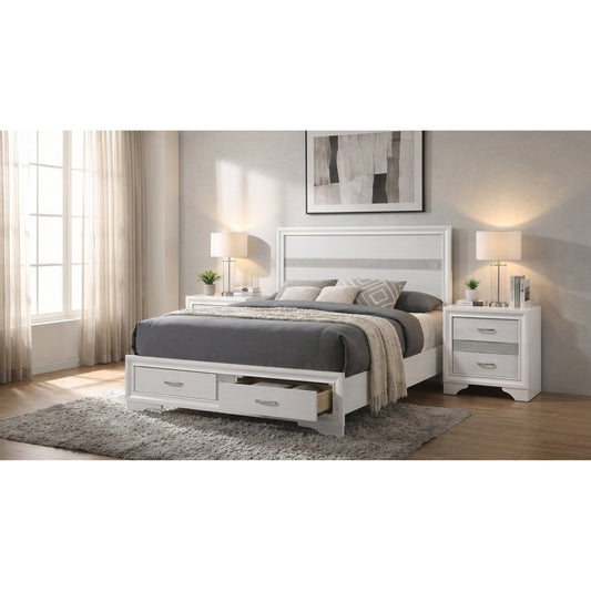 Isadora White Queen 3-Piece Bedroom Set