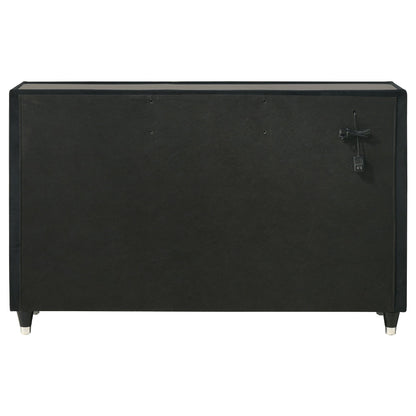 Roland Black Eastern King 4-piece Bedroom Set