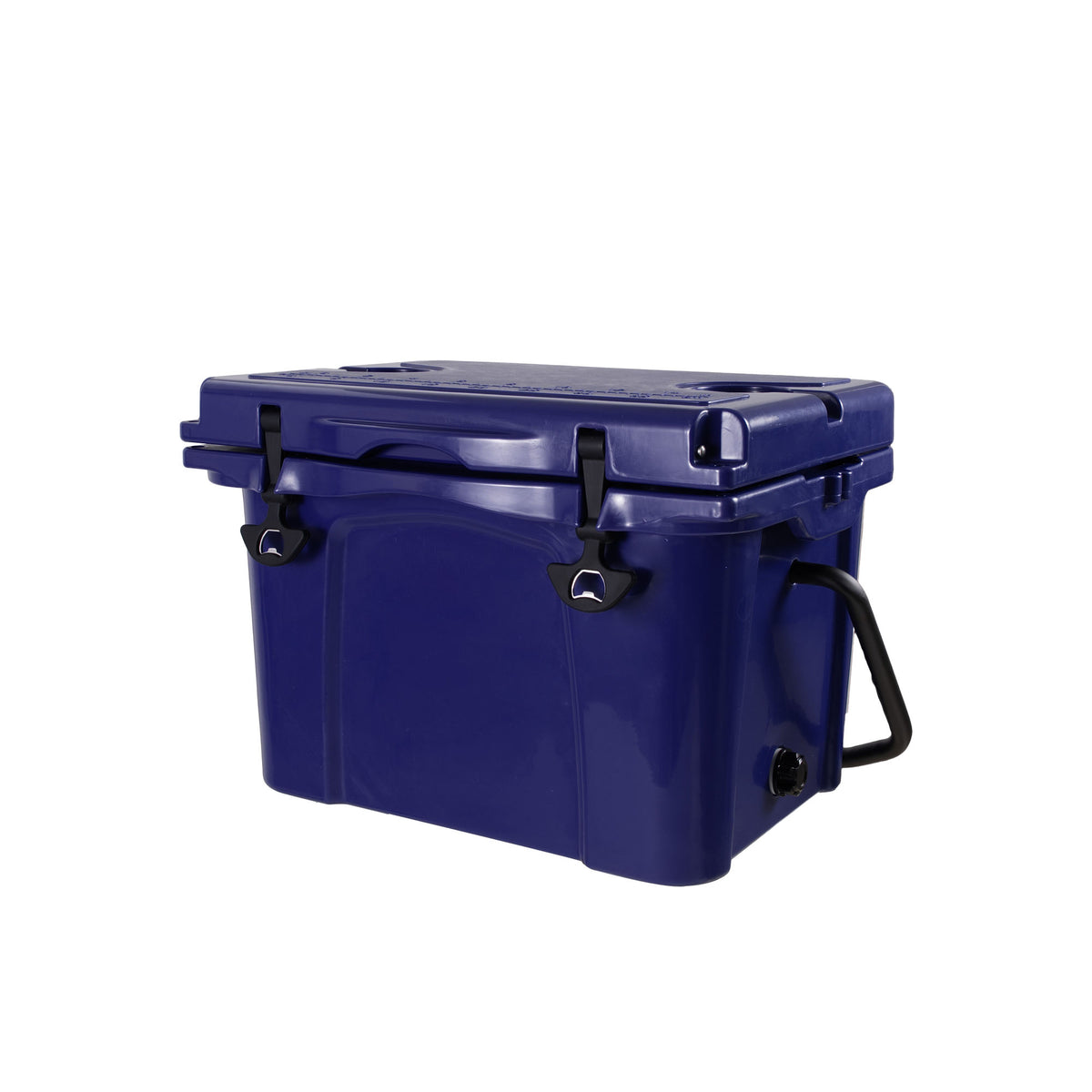 25QT Portable Cooler, Insulated Hard Cooler with Bottle Opener, Cup Holder, Forming Ruler, 5-7 Day Ice Retention, Travel, Beach, Camping, Fishing