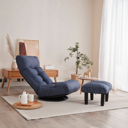 floor chair single sofa reclining chair Japanese chair lazy sofa tatami balcony reclining chair leisure sofa adjustable chair