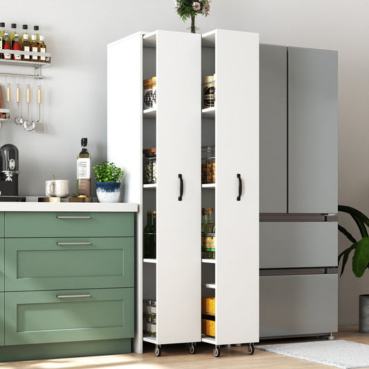 Bookcase with Two Pulled Out Doors Shelving Cabinet, 4 Tier Floor Standing Bookcase, Slide Out Storage Bookcase file cabinet