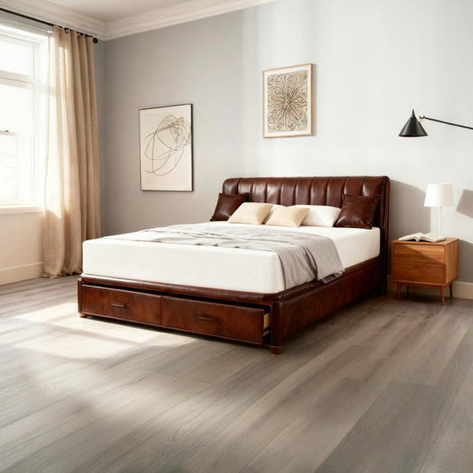 MADE IN US,10" Queen Size Green Tea Memory Foam Mattress in Box, Fiberglass Free, White(Bed not included)