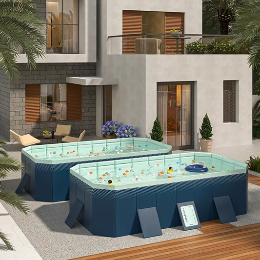 3.0m PVC folding pool (not inflatable) bathes and cools in summer, suitable for outdoor patio beach garden – Model W2710P330787