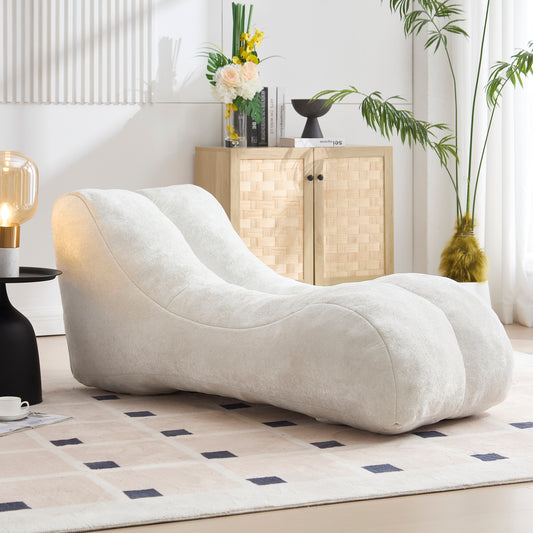 Creative bean bag sofa chair for adults filled with high-quality sponge that is plump and elastic fitting the curves of the human body and