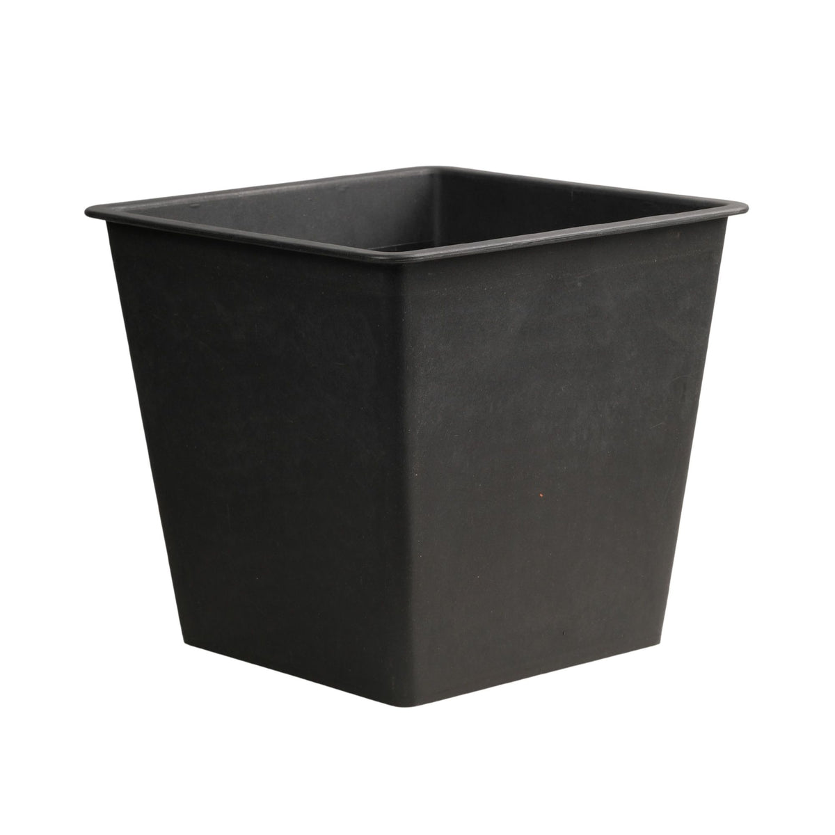 SOLHOME 19.7" Tall Poly Rattan Planter, Brown Tapered Plant Pot with Steel Frame – Indoor Outdoor Decorative Planter with PP Insert, Set of 2 Planters