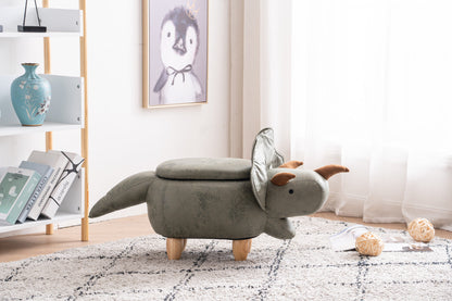 Dean the Dinosaur Storage Ottoman