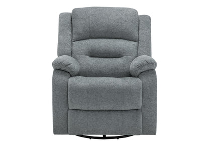 Reclining Chair, 34" Wide, Usb Ports Included, Power Recliner, Large, Upholstered, Swivel, Glider, Transitional