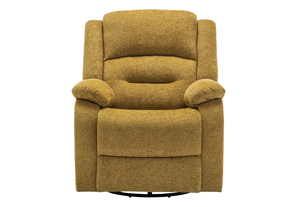 Reclining Chair, 34" Wide, Power Recliner, Usb Ports Included, Large, Upholstered, Swivel, Glider, Transitional